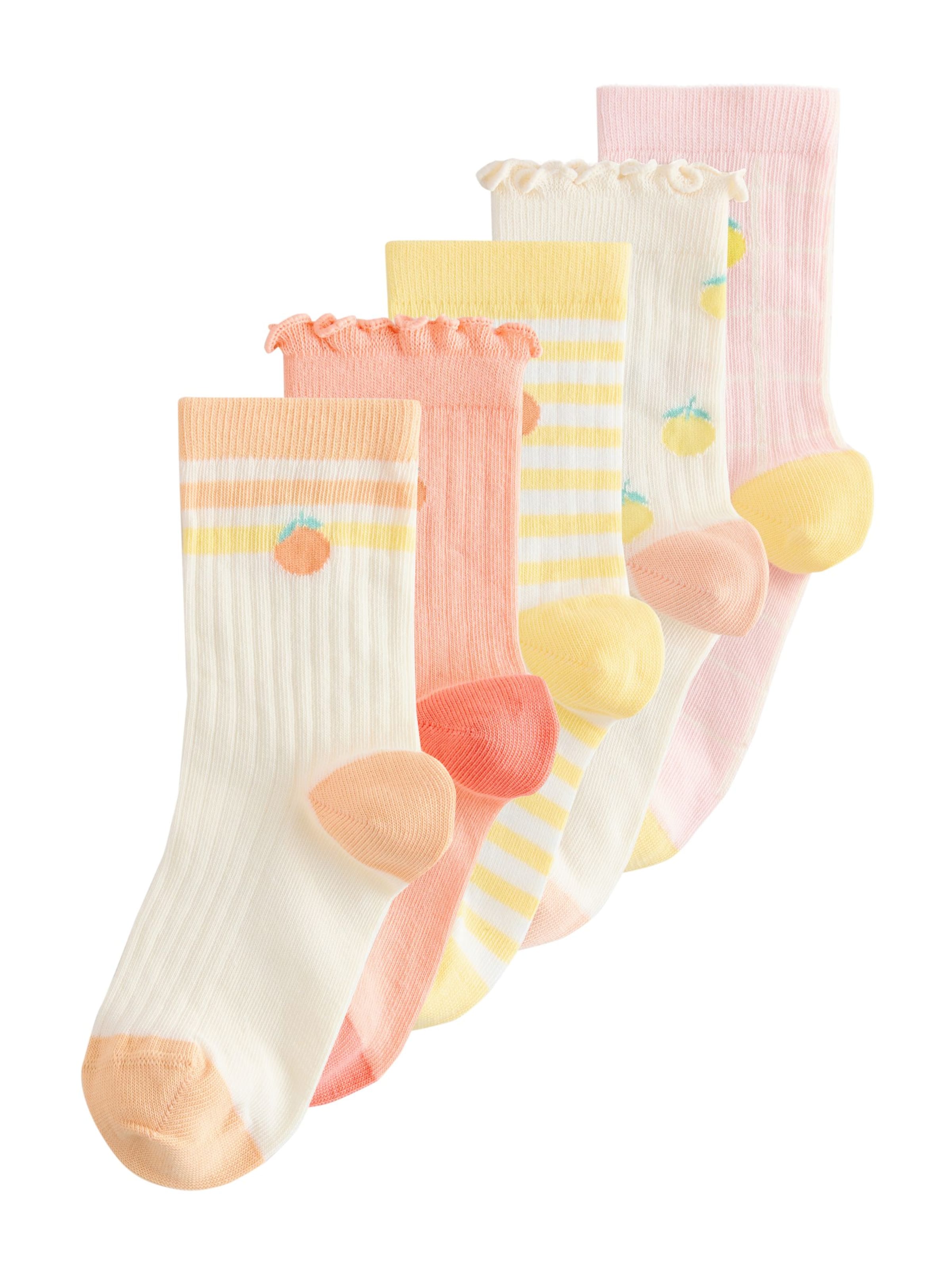 Next Sockor i orange: framsida