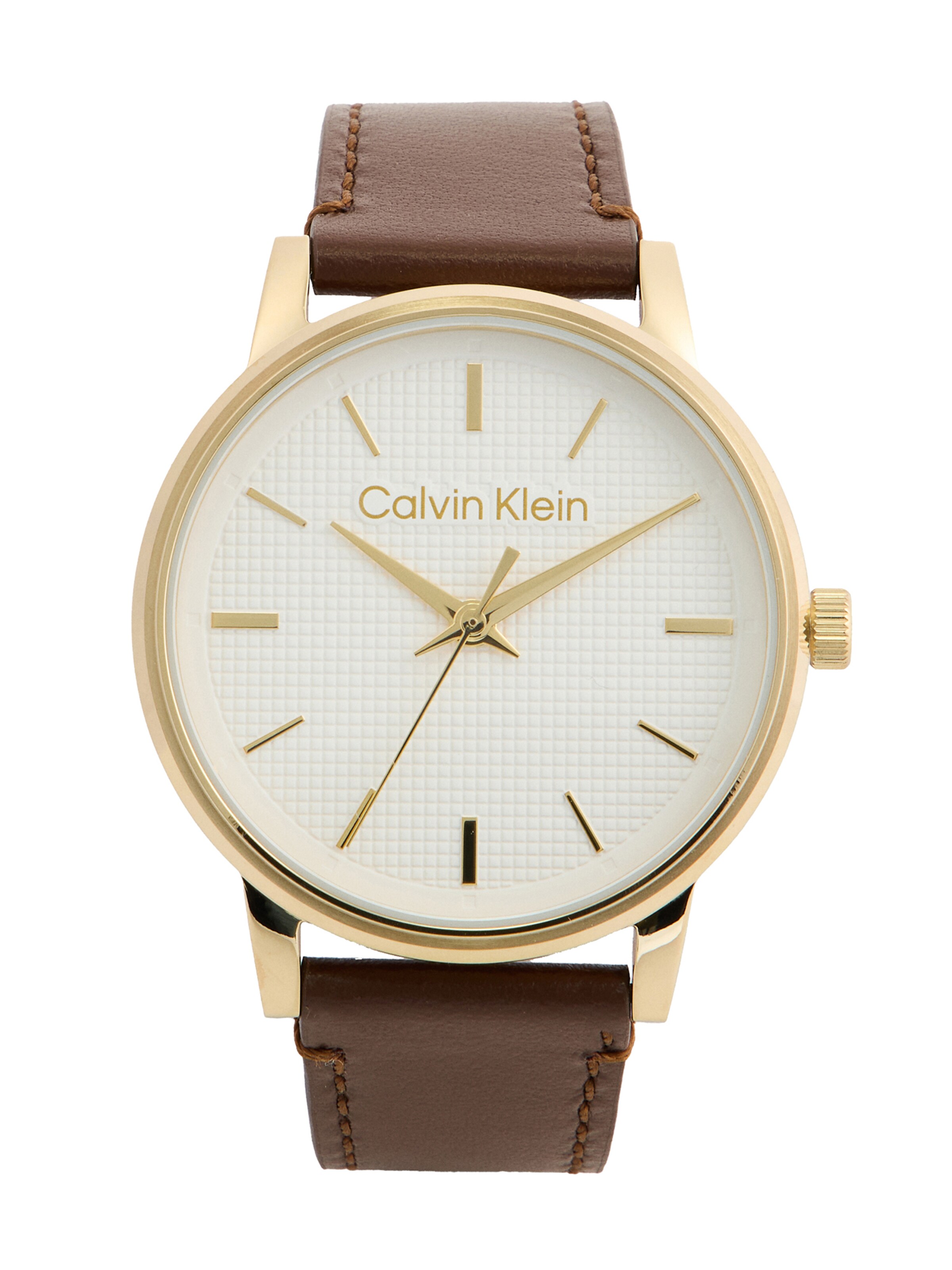 Calvin Klein Analógové hodinky - Hnedá: predná strana