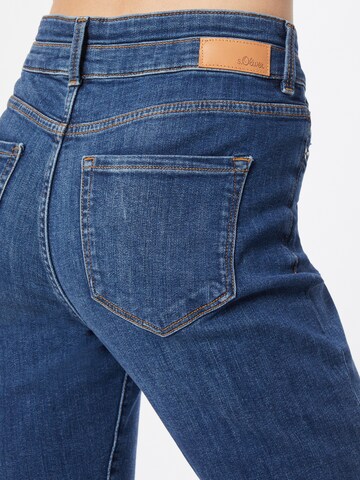 s.Oliver Skinny Jeans in Blau