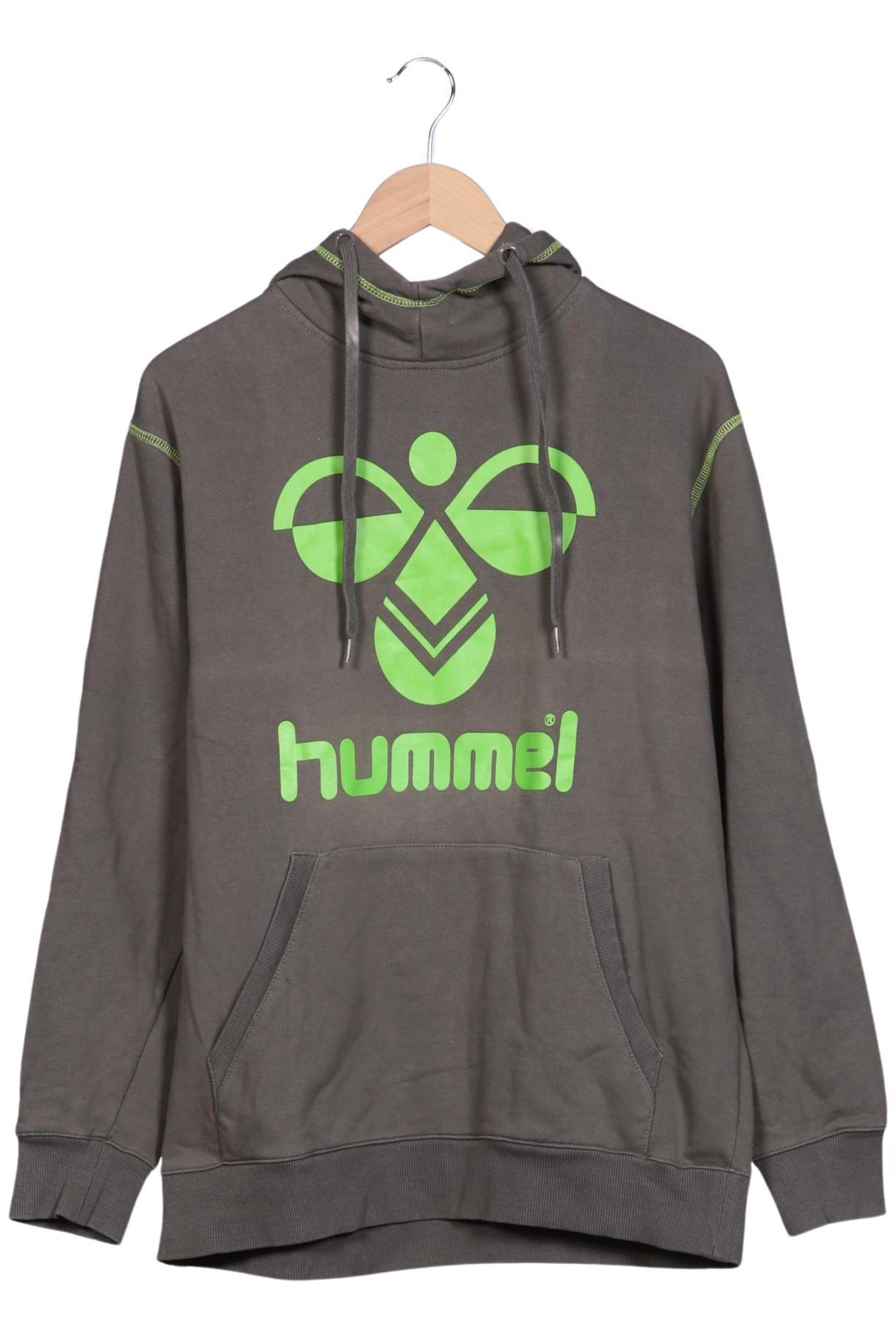 Hummel Sweatshirt & Zip-Up Hoodie in L in Grey: front