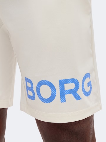 BJÖRN BORG Regular Urheiluhousut värissä valkoinen