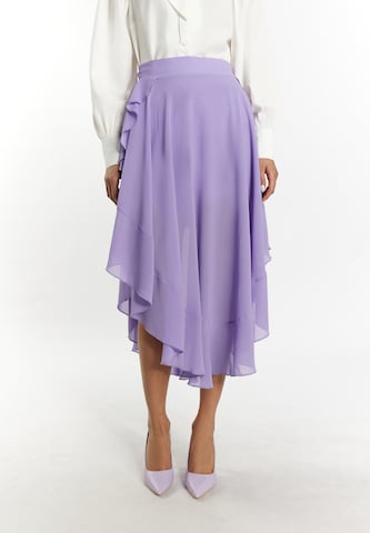 faina Skirt in Purple: front