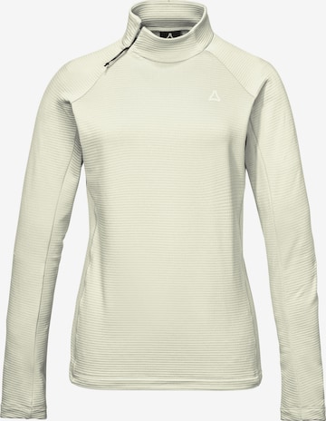 Veste en polaire fonctionnelle Schöffel en beige : devant