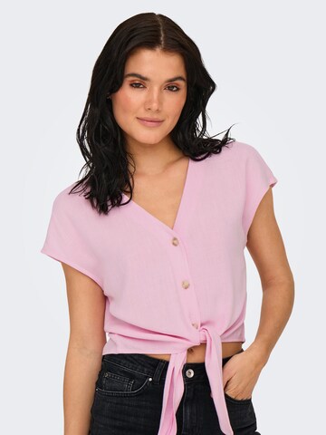 ONLY Bluse 'SIESTA' in Pink
