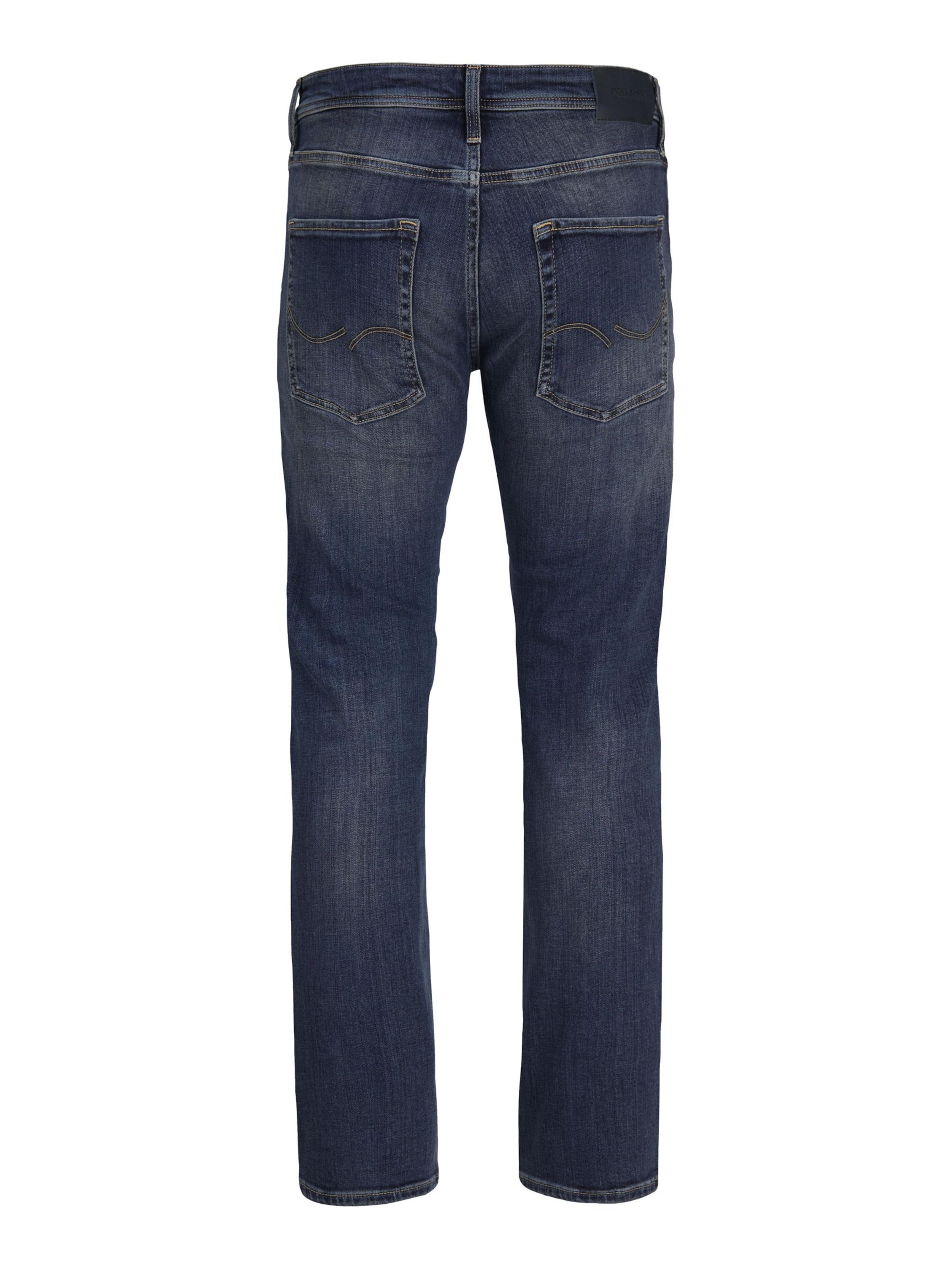 JACK & JONES Zúžený strih Džínsy 'JJIMIKE JJORIGINAL' - Modrá
