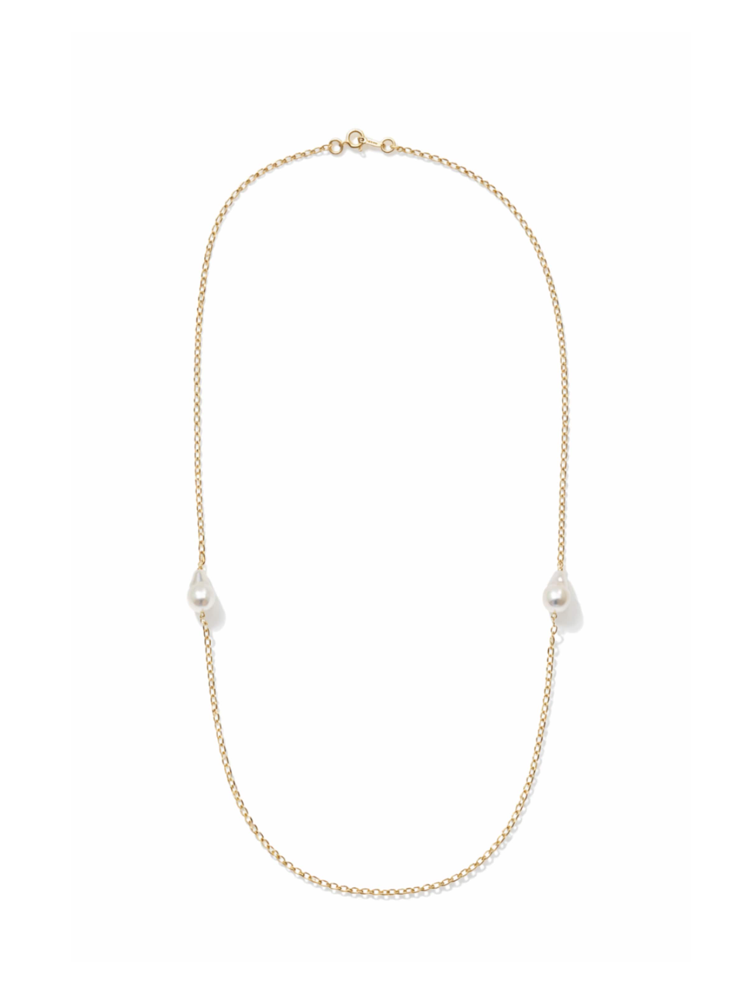 Chaîne 'Emina' LA MAISON GISEL B. en blanc : devant