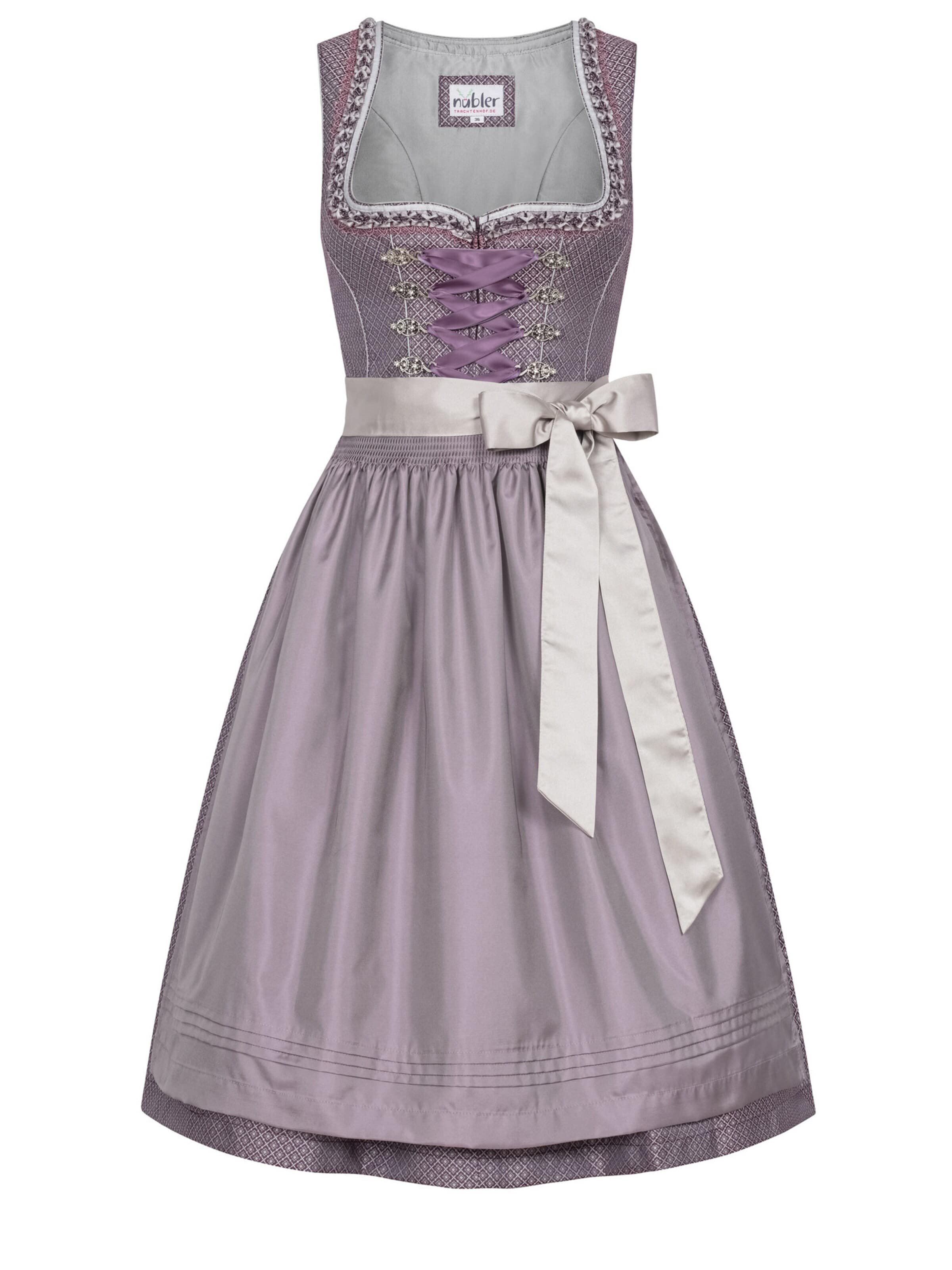 Trachtenhof Nübler Dirndl 'Dirndl midi Gavrila' in 46 in Purple, Item view