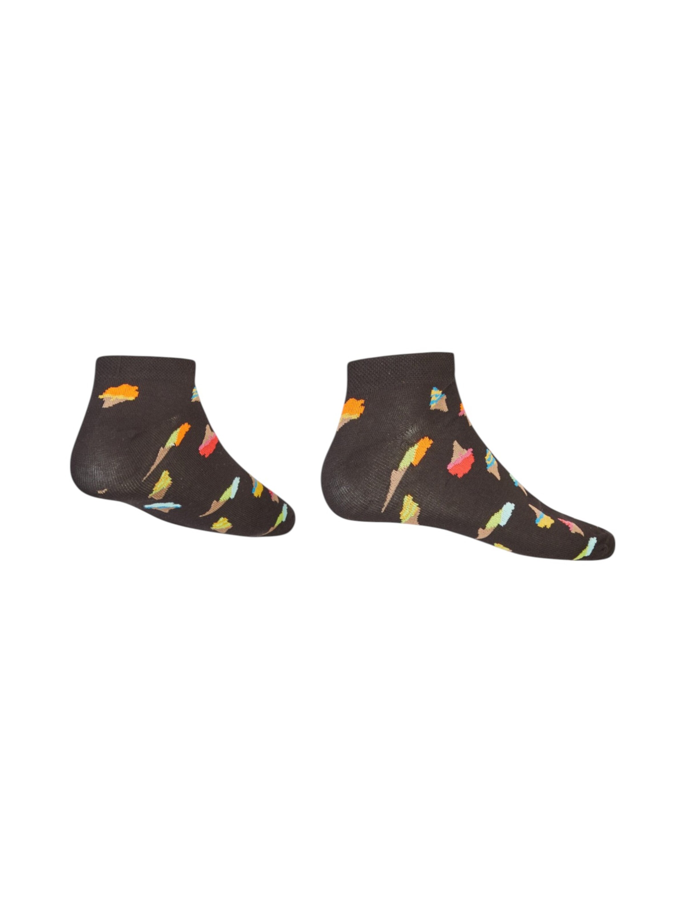 AbgeStrumpft Socks 'Eis' in Black