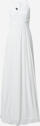 STAR NIGHT Evening Dress in White: front