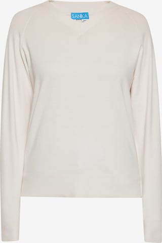 SANIKA Sweater in White: front
