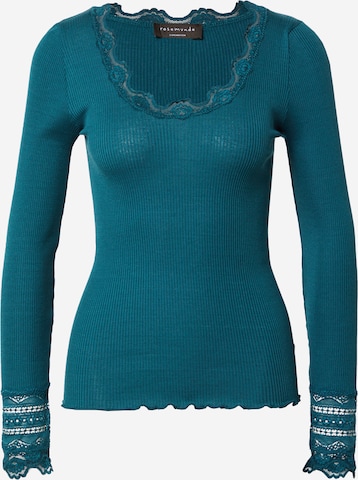 rosemunde Shirt in Blauw: voorkant