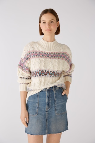 OUI Pullover in Weiß: predná strana