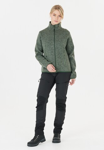 Whistler Athletic fleece jacket 'SAMANI' in Green