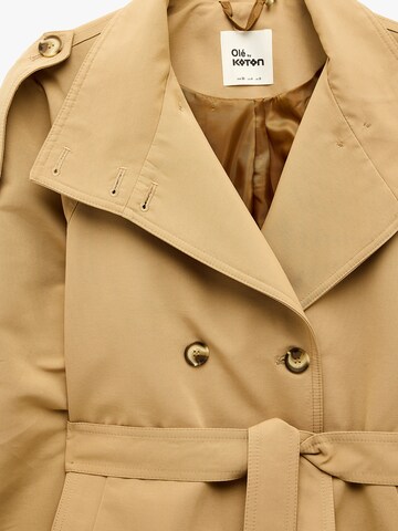 Koton Between-seasons coat in Beige