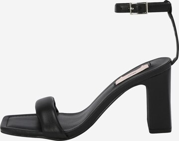 NLY by Nelly Strap sandal 'Simplicity' in Black