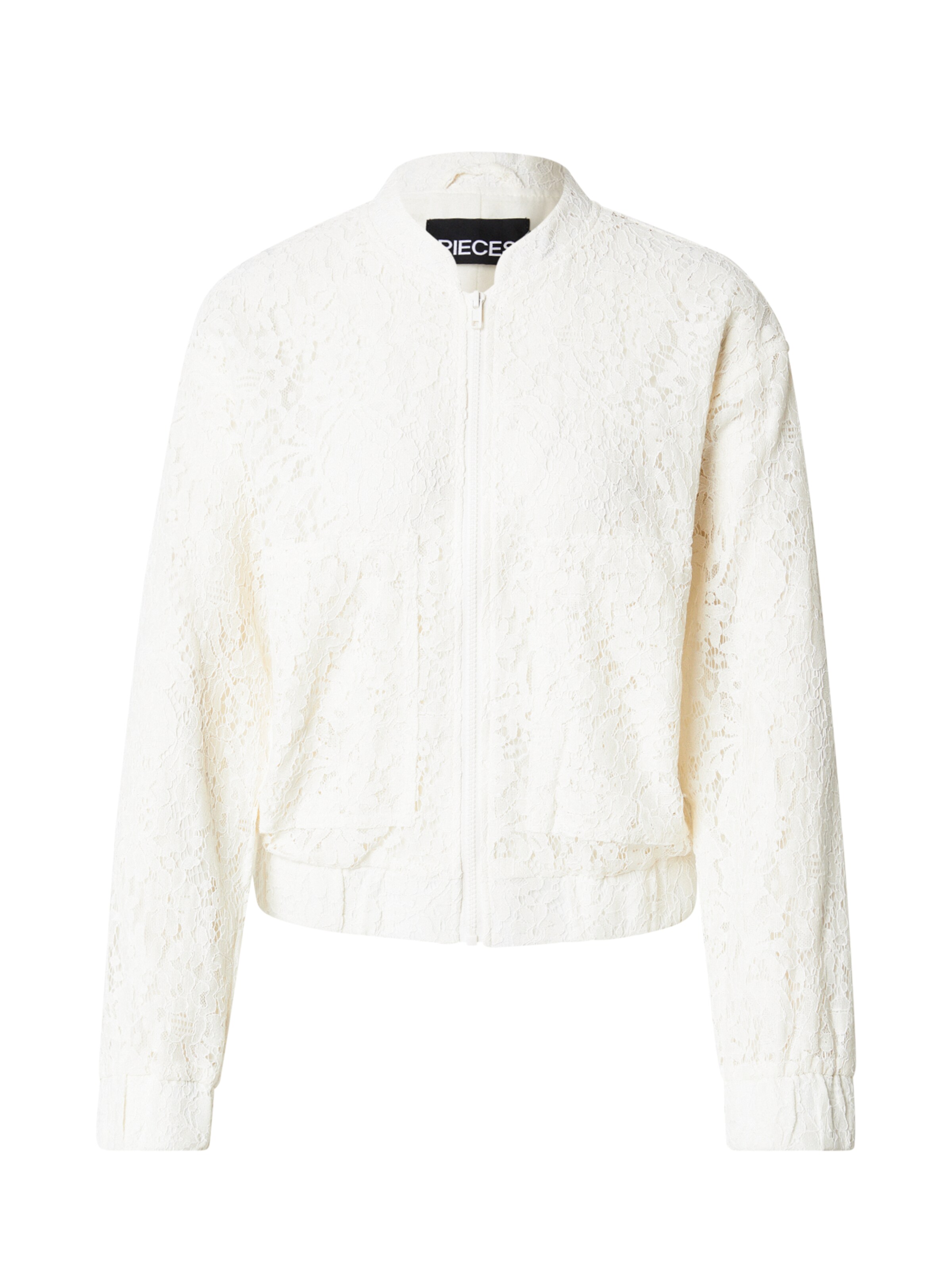 PIECES Between-season jacket in White, Item view
