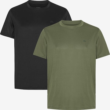 T-Shirt DANISH ENDURANCE en vert : devant