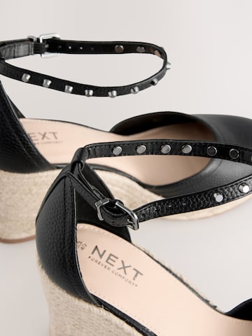 Next Espadrilles 'Forever Comfort' in Zwart