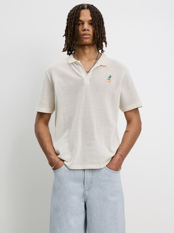 T-Shirt Pull&Bear en beige