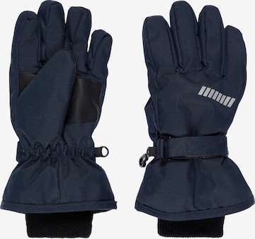 NAME IT - Guantes en azul: frente