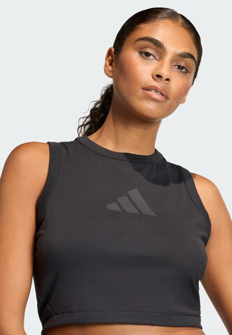 ADIDAS SPORTSWEAR Sports Top 'Z.N.E.' in Black