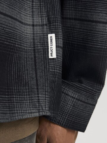 Jack & Jones Plus Regular Fit Hemd in Grau