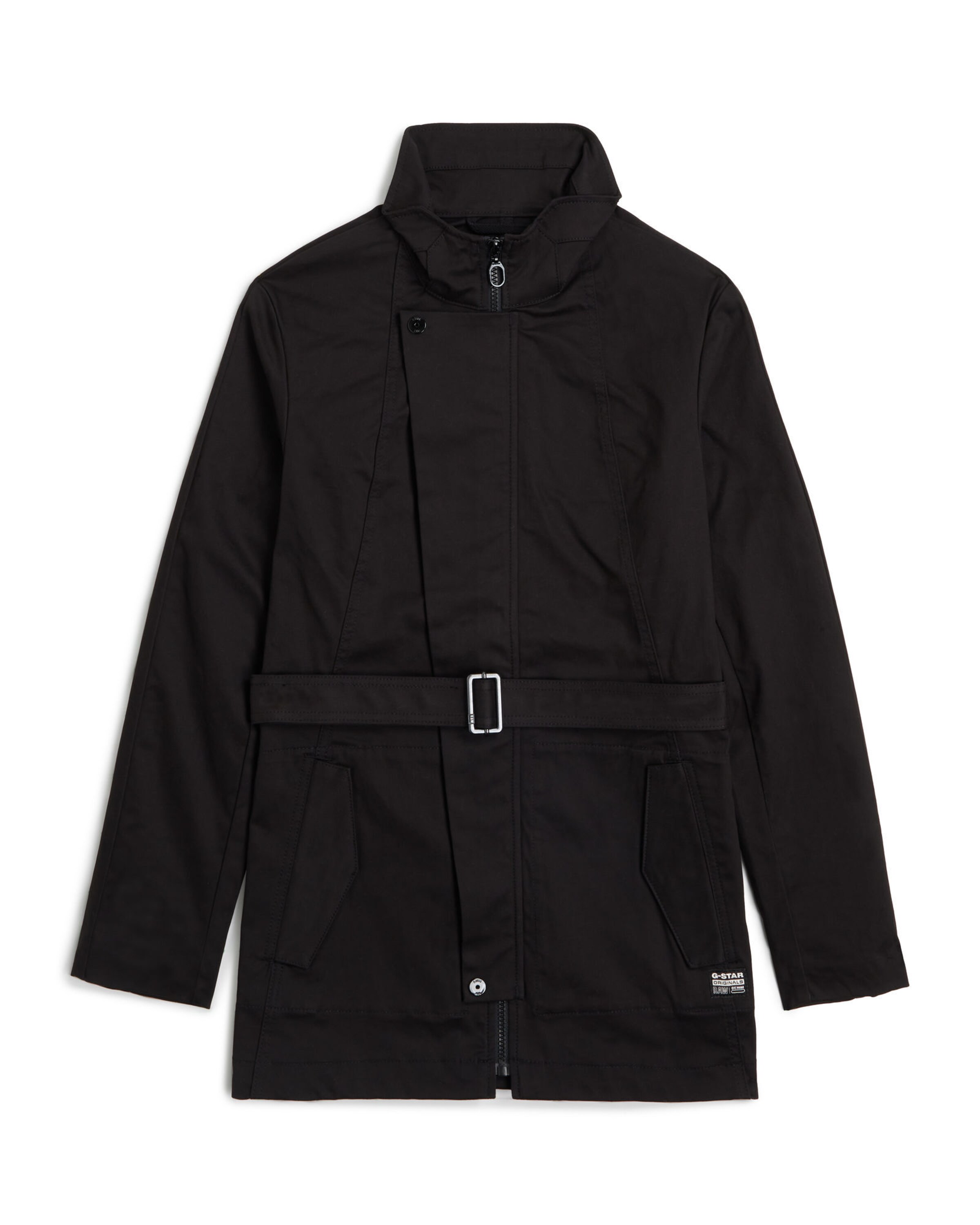 G-STAR Jacket 'Trench Coat' in schwarz, Produktansicht