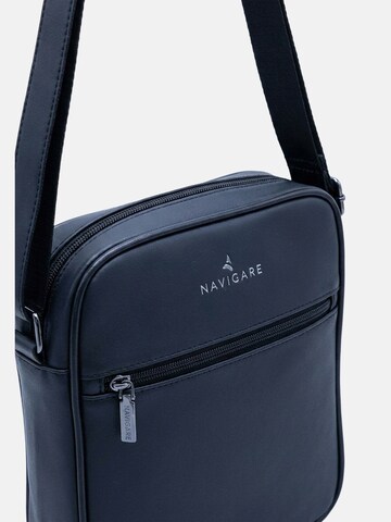 Borsa a tracolla 'Borsa a Tracolla Uomo Navigare - Poliestere Chiusura Zip' di Navigare in blu