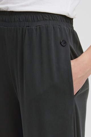 Effilé Pantalon 'Brianna' Oxmo en noir