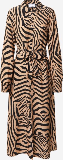 Abito camicia CATWALK JUNKIE di colore beige / nero, Visualizzazione prodotti