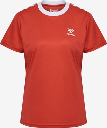 Hummel Performance Shirt 'Staltic Poly' in Red: front