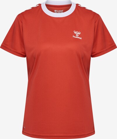 Hummel Performance Shirt 'Staltic Poly' in Fire red / White, Item view