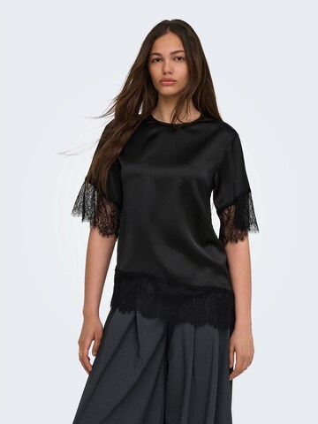 ONLY Blouse 'ONLINDONA' in Black: front