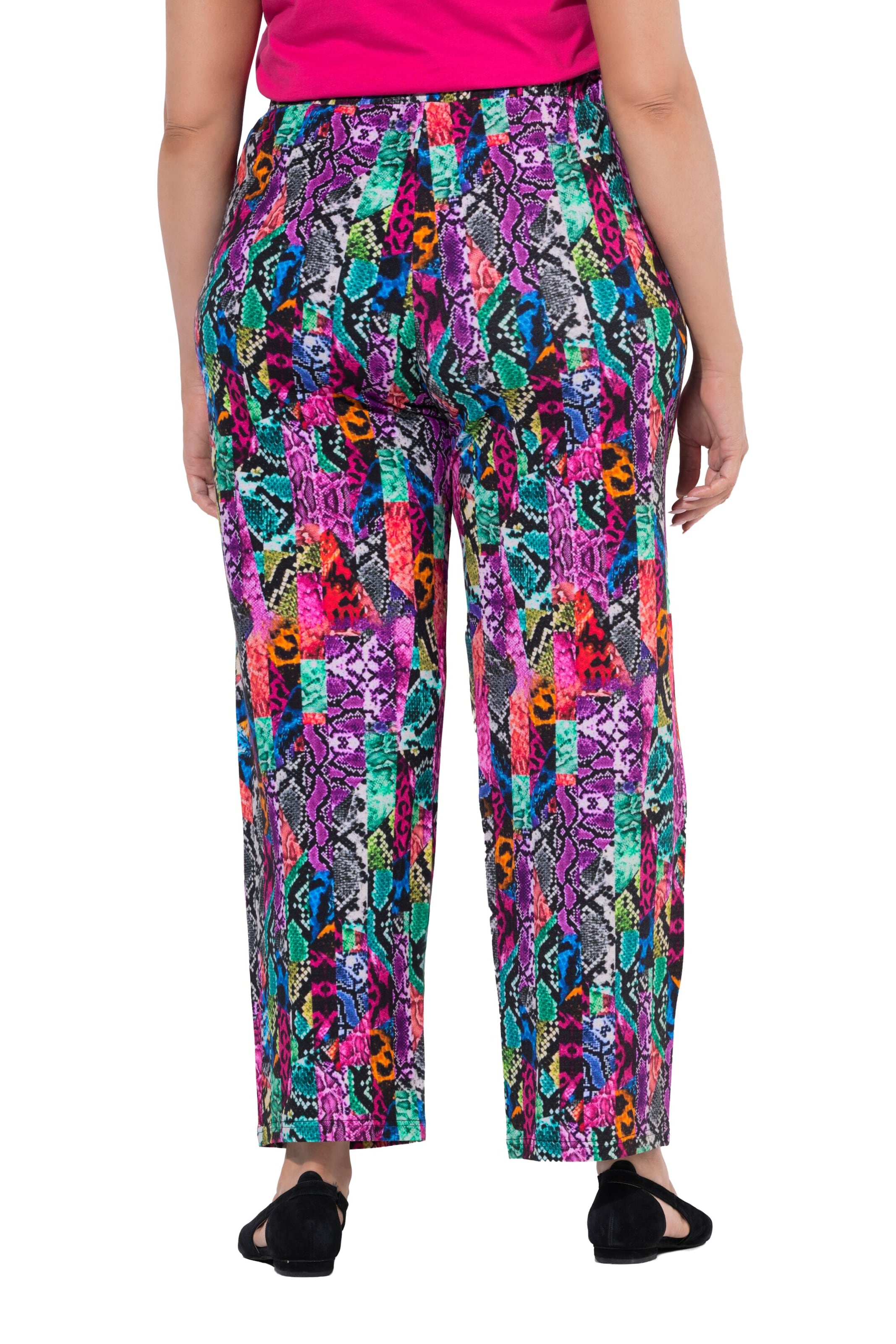 Ulla Popken Regular Trousers in Mixed colours
