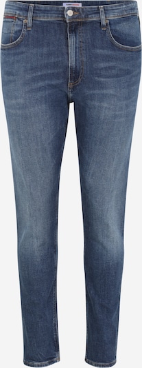 Jeans Tommy Jeans Plus pe albastru denim, Vizualizare produs
