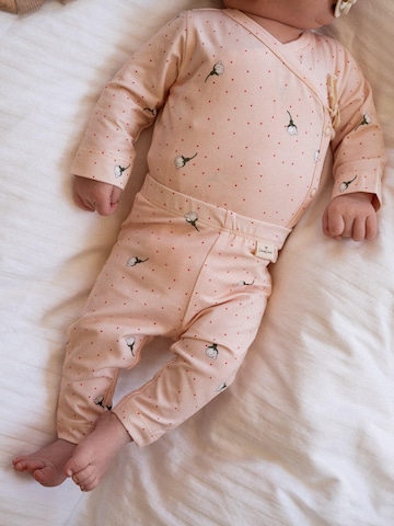 Leggings 'Louie White flowers rose' LouieLouie en rose