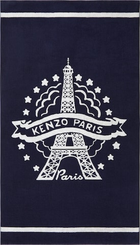 Kenzo Home Beach Towel 'Keiffel' in Blue: front