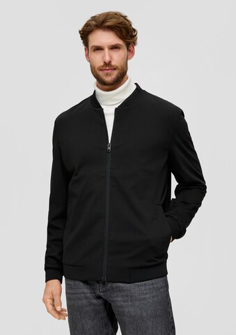 s.Oliver Between-season jacket in Black: front