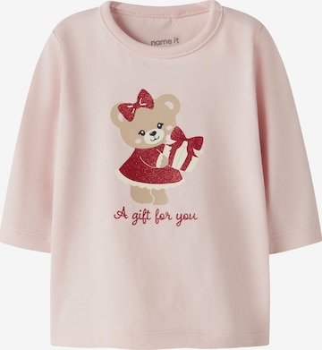 NAME IT - Camiseta 'NBFRATINE' en rosa: frente