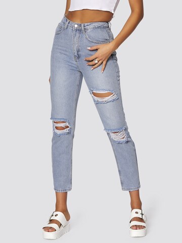 FRESHLIONS Skinny Jeans 'Anka' i blå: forside