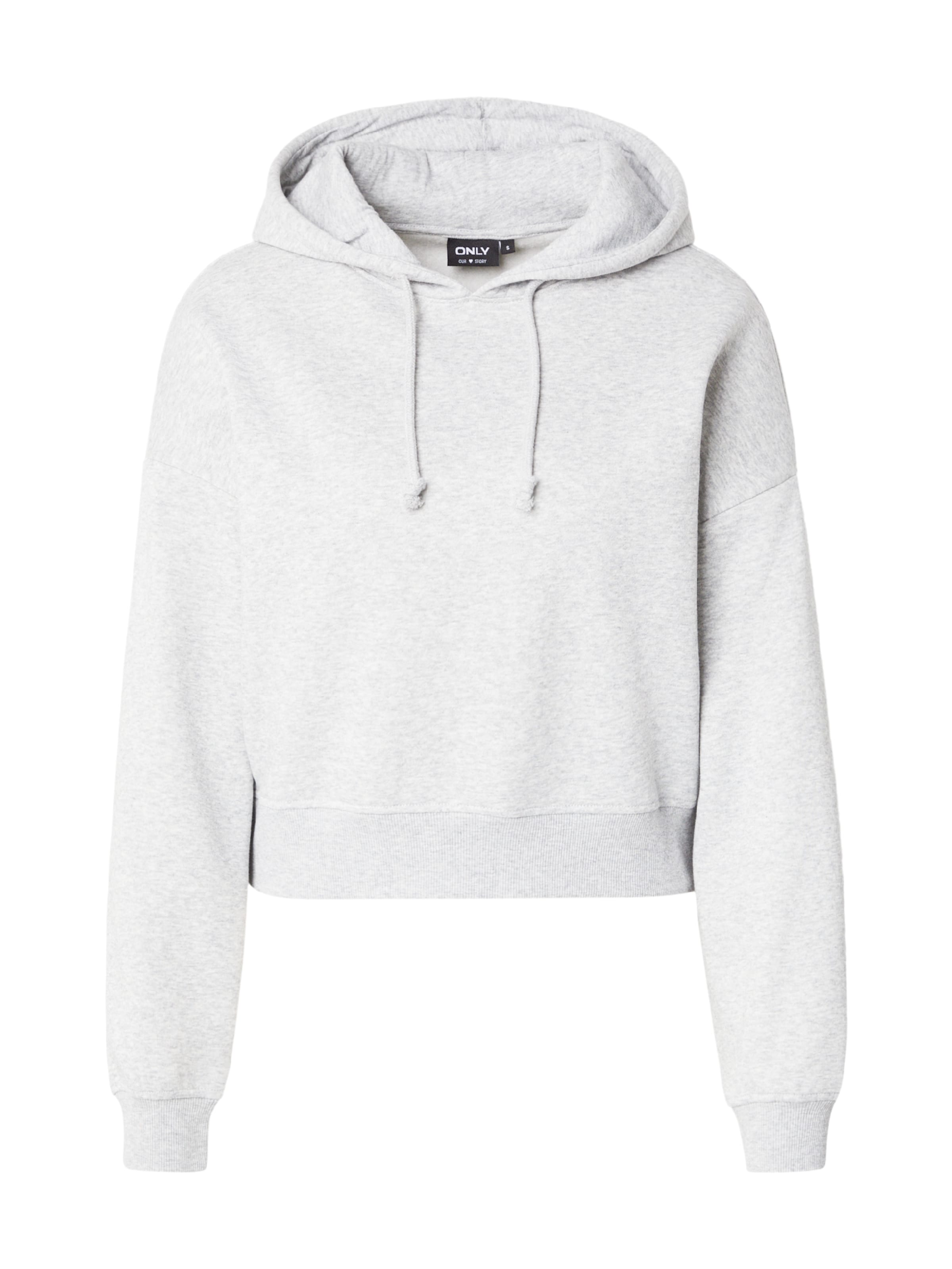 ONLY Sweatshirt 'ONLSweat' in Grau: Vorderseite