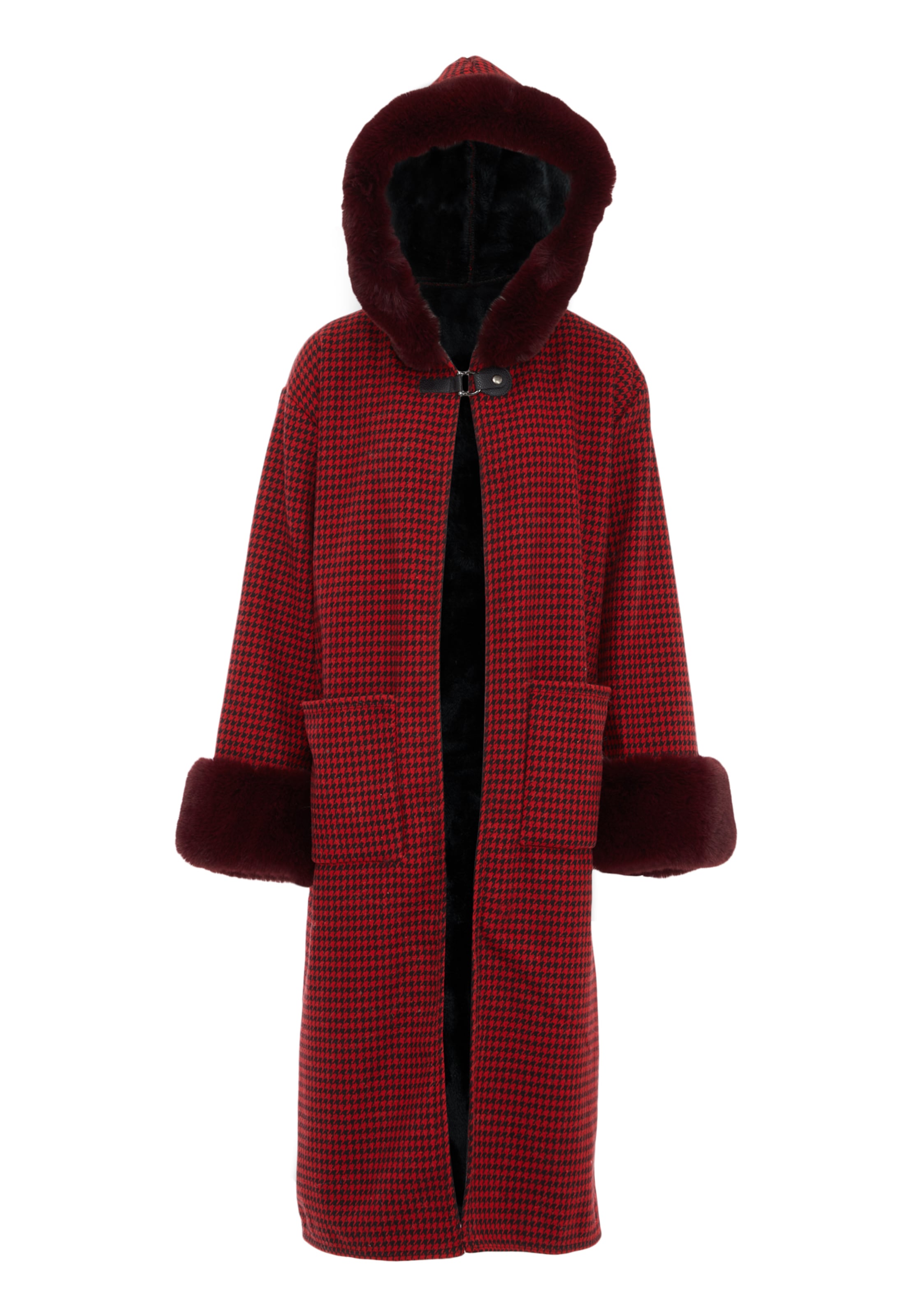 Capă OSHA pe roșu / roșu vin / negru, Vizualizare produs