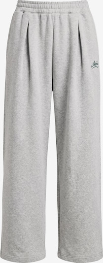 UNDER ARMOUR Urheiluhousut 'RIVAL VARSITY' koossa XS värissä vaaleanharmaa / tummanvihreä, Tuotenäkymä