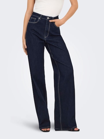 ONLY - Pierna ancha Vaquero 'ONLJUICY-WAUW' en azul: frente