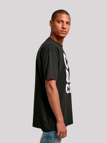 F4NT4STIC Shirt 'Cool Dads Club Vintage Vatertag' in Zwart