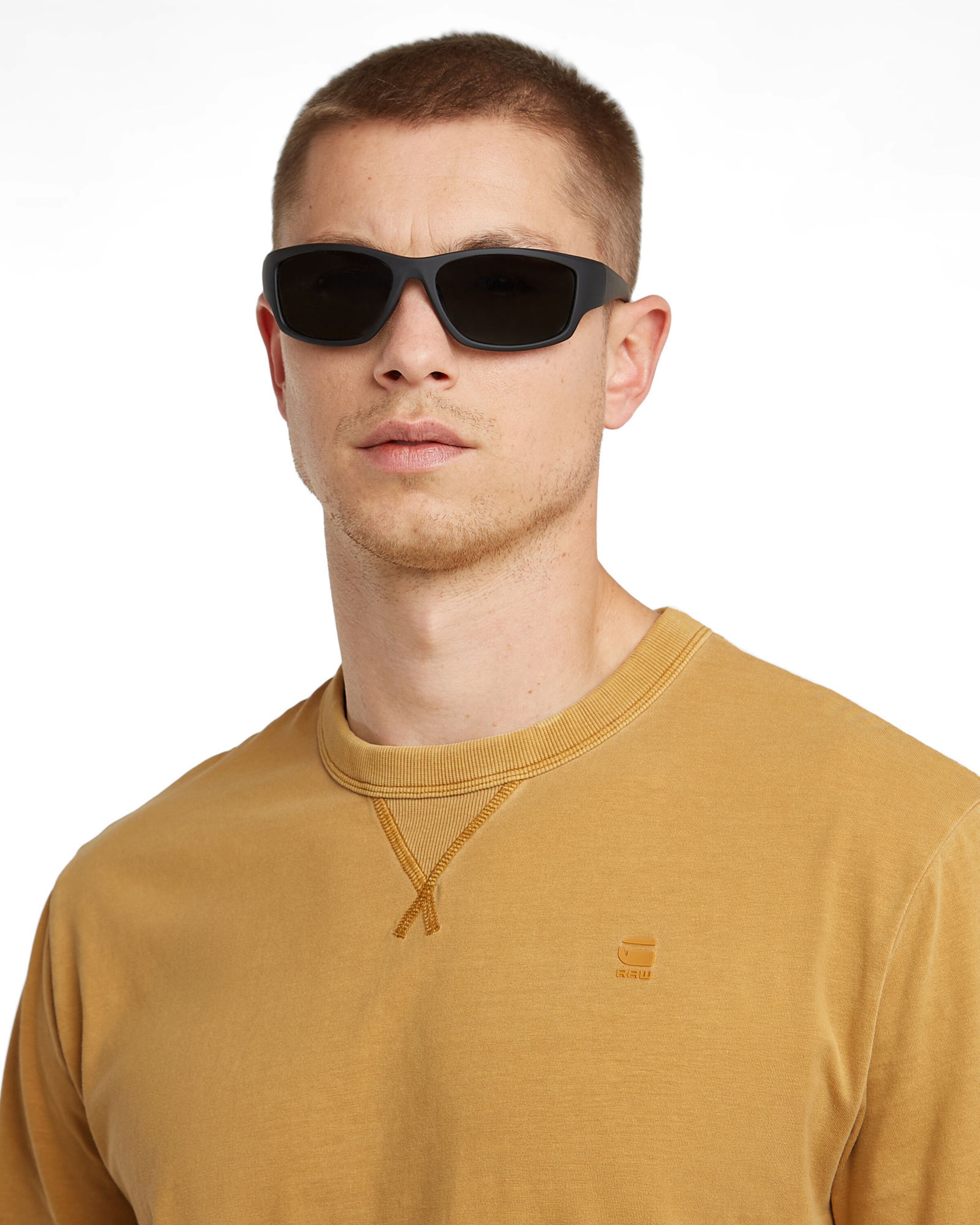 G-STAR T-Shirt 'Nifous' in Gelb