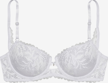 LASCANA T-shirt Bra in White: front