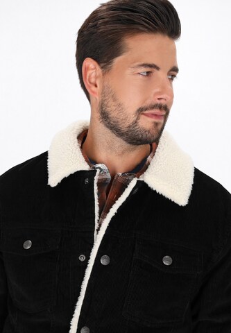 DreiMaster Vintage Between-season jacket 'Vintage' in Black