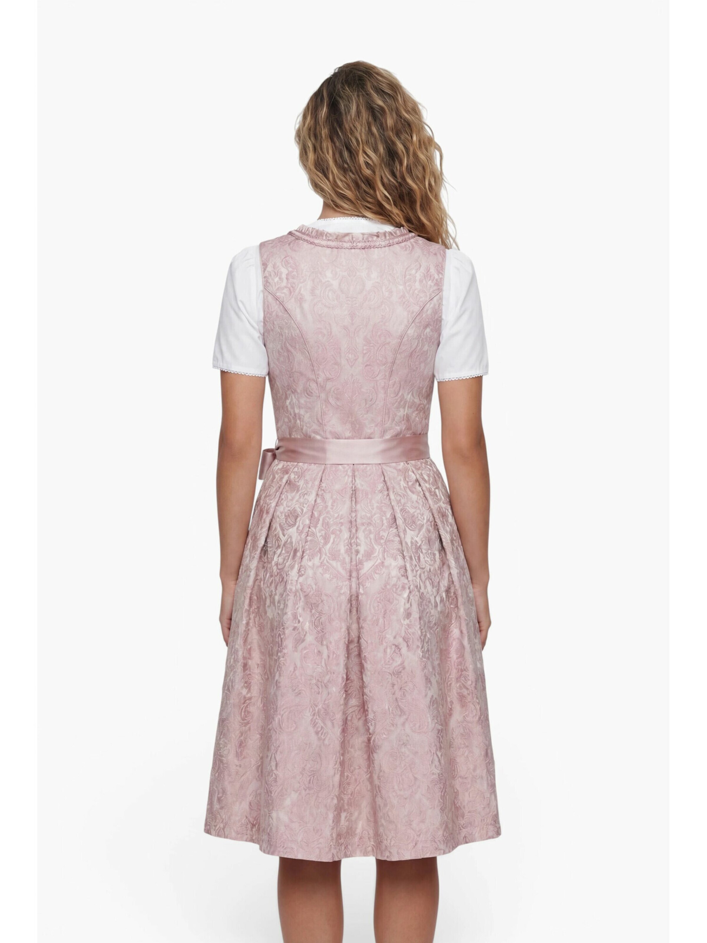 Trachtenhof Nübler Dirndl 'Dirndl mini Karoline'‌‌‌‌ in Beige
