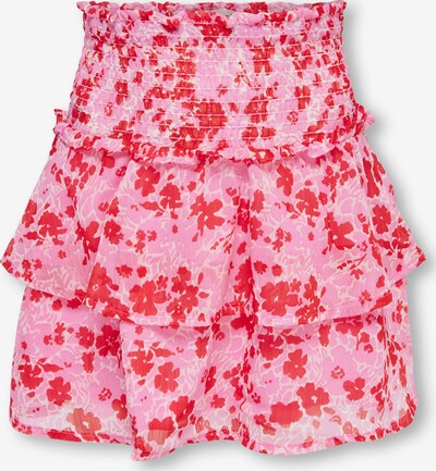 KIDS ONLY Suknja 'ISABELLA' u roza / crvena / bijela, Pregled proizvoda